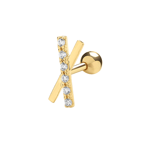 Stud Helix Earring