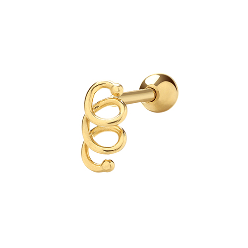 Stud Helix Earring