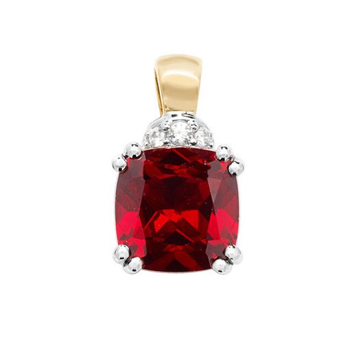 Rhodium Plated Pendant