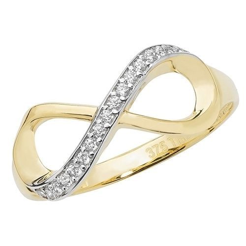 Infinity CZ Ring