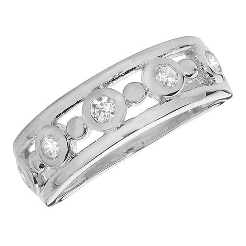 Silver Ladies Ring