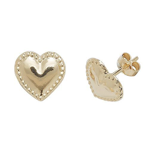 Heart Stud Earrings