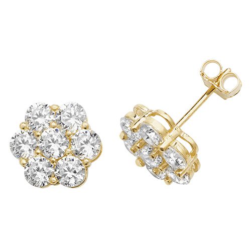 Flower Stud Earrings