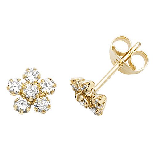 Flower Stud Earrings