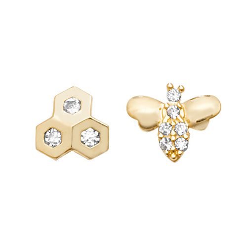 Bee Stud Earrings