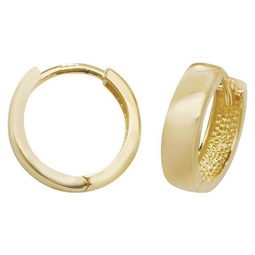 Gold Hinged Earrings