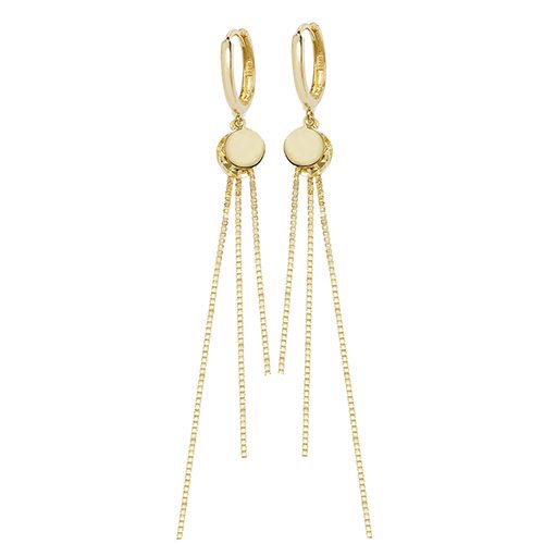 Gold Drop Earrings