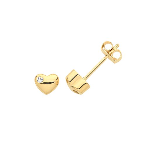 cz stud earrings