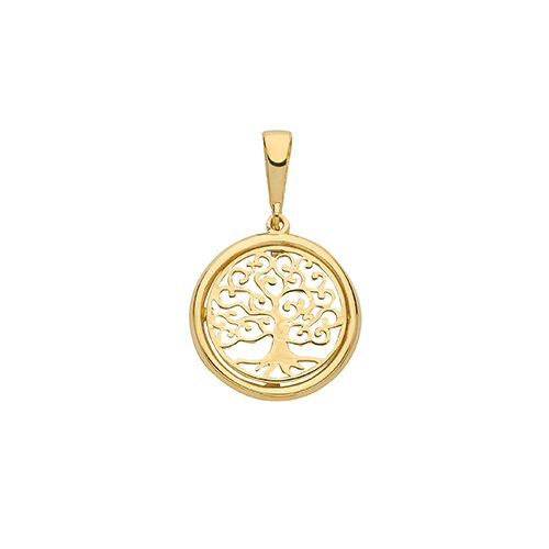 Tree of Life Round Pendant