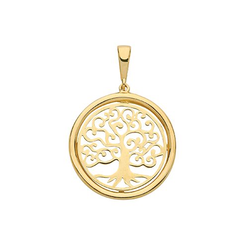 Tree of Life Round Pendant