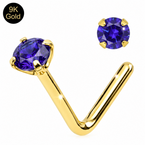 tanzanite Nose Stud