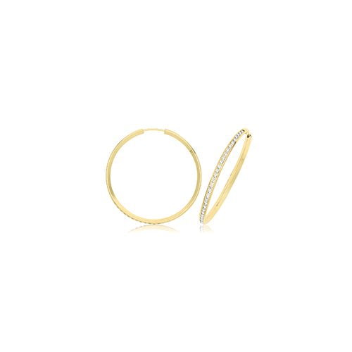 Gold Thin Hoops