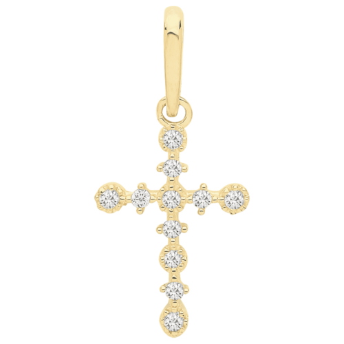 Gold Crucifix Cross