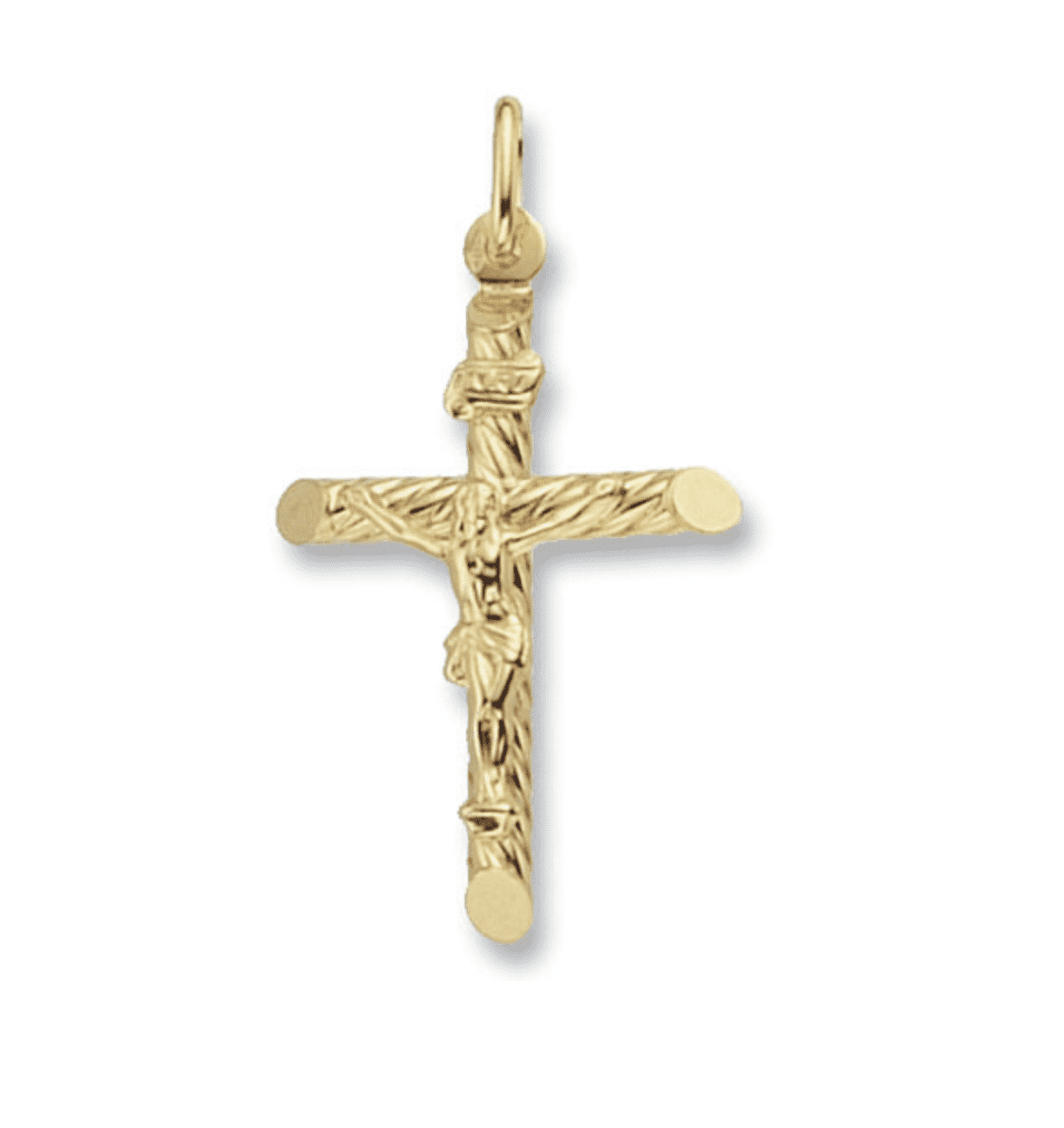 Gold Crucifix Pendant