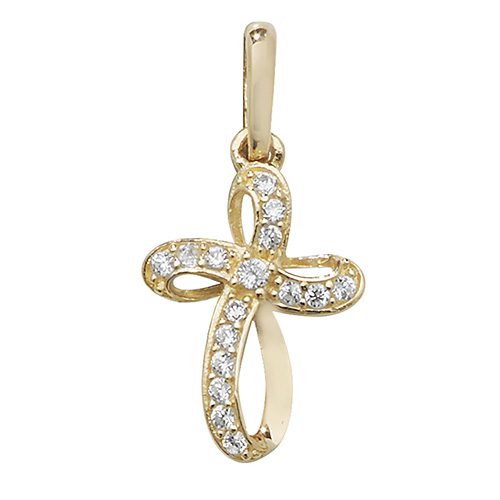 Gold Cross Pendant