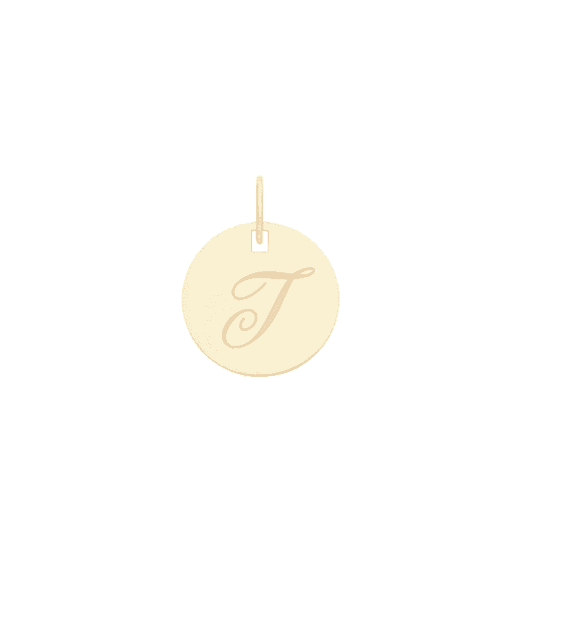 Initial Pendant Charm