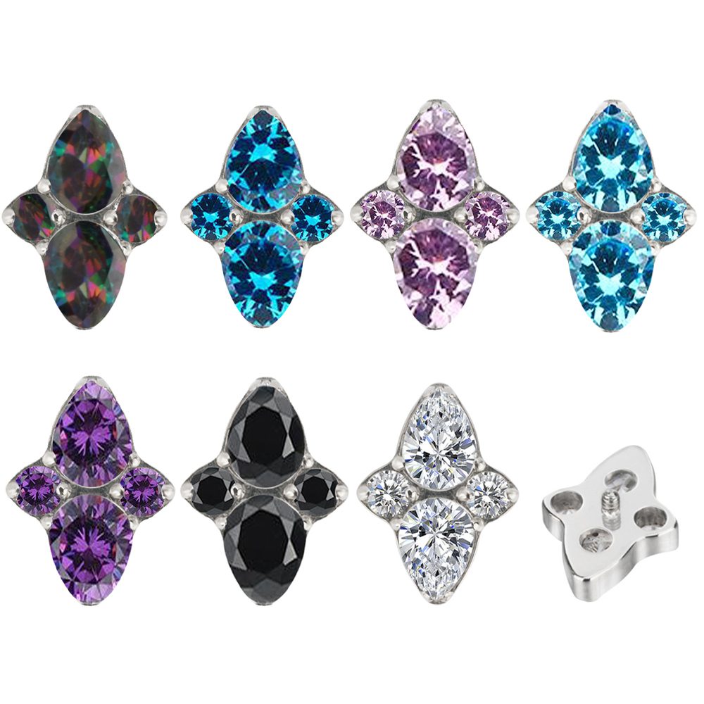 Flat Back Double Round and Tear