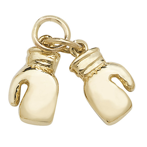 Small DBL Boxing Glove Pendant