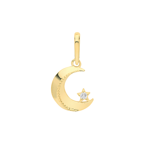 Moon And Star Pendant