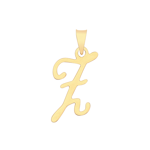 Initial Z Pendant Charm