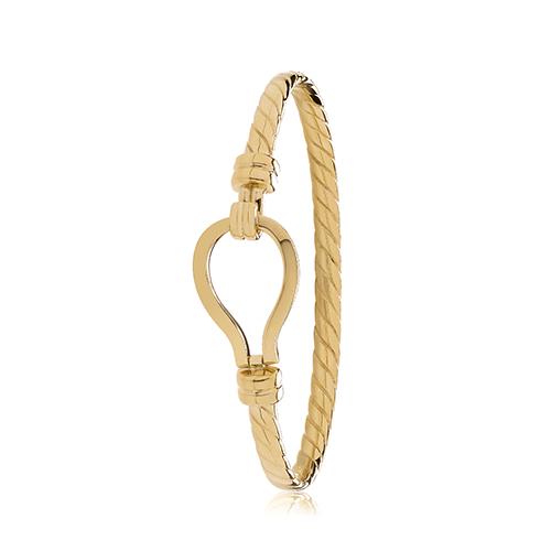 9ct Yellow Gold Hook Bangles