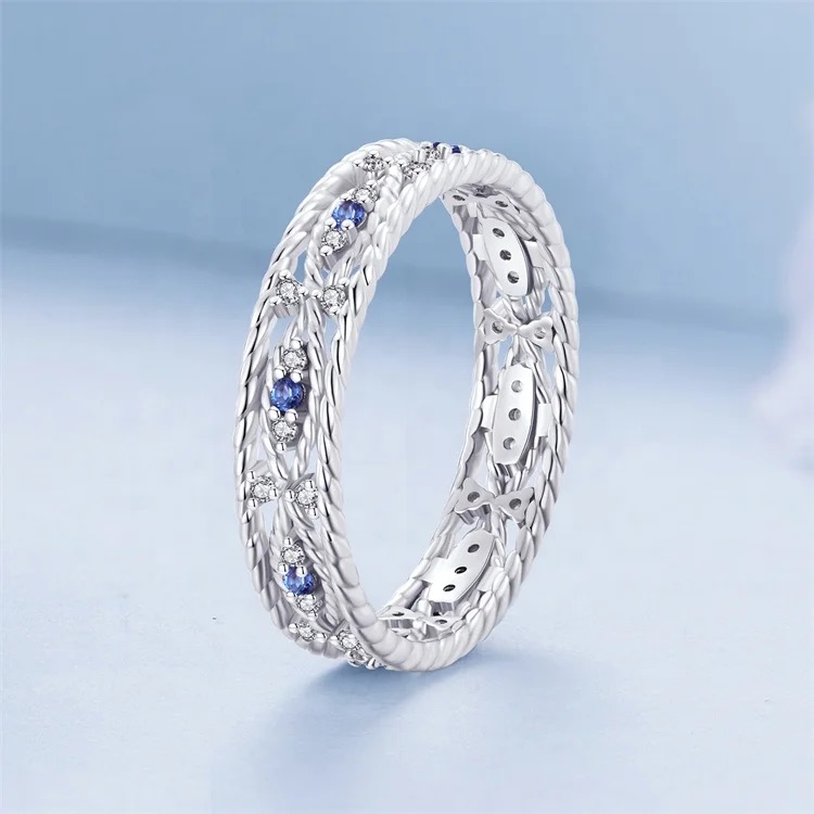 Karma 925 Sterling Silver Evil Eye Ring - Image 3