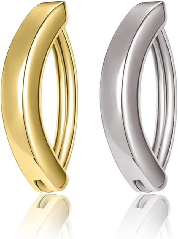 Titanium Belly Button Clickers 1.6mm x 10mm Karma Jewellery and Body