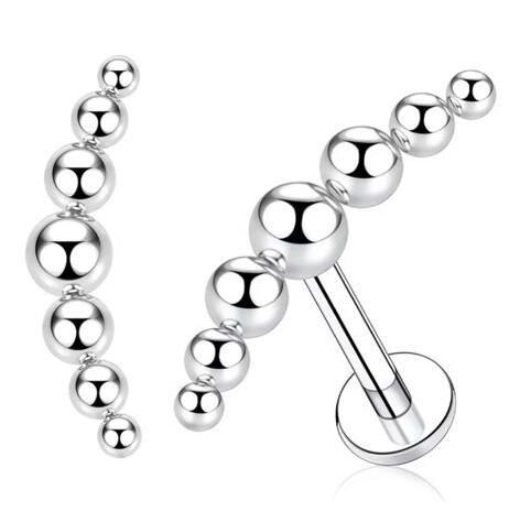 Titanium Threaded Flatback