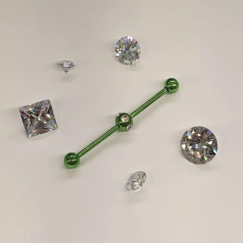 316L Surgical Steel Industrial Barbell