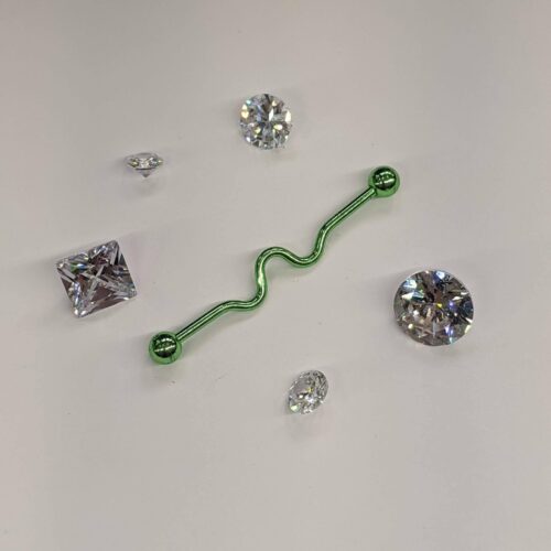 316L Surgical Steel Industrial Barbell