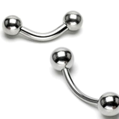 Steel Curved Barbell