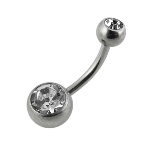 Double Jewelled Belly Bar