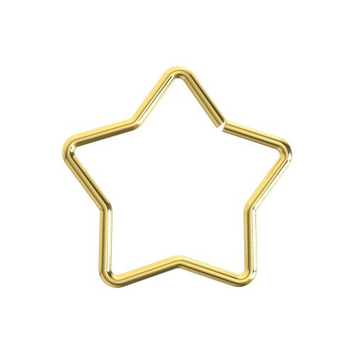 Star Cartilage Ring