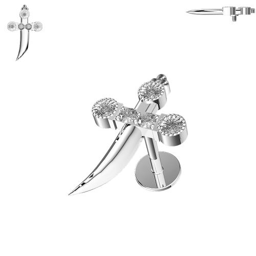 Pirate Sword Stud