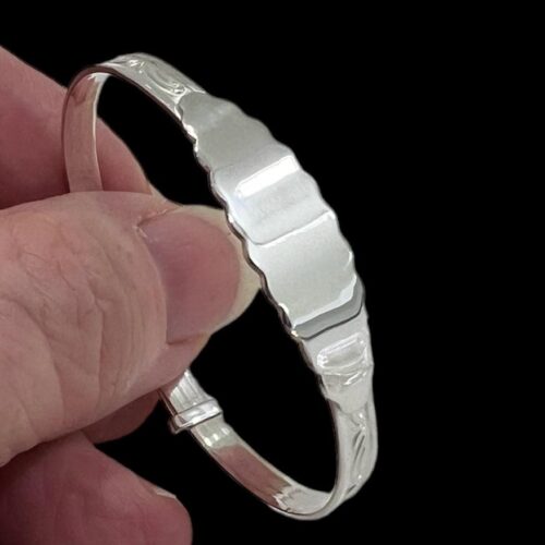 925 Sterling Silver Baby Bangle
