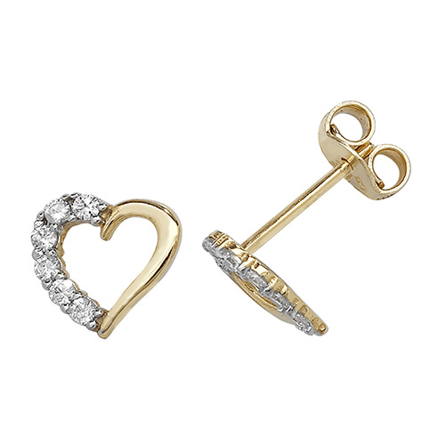 Heart Stud earrings