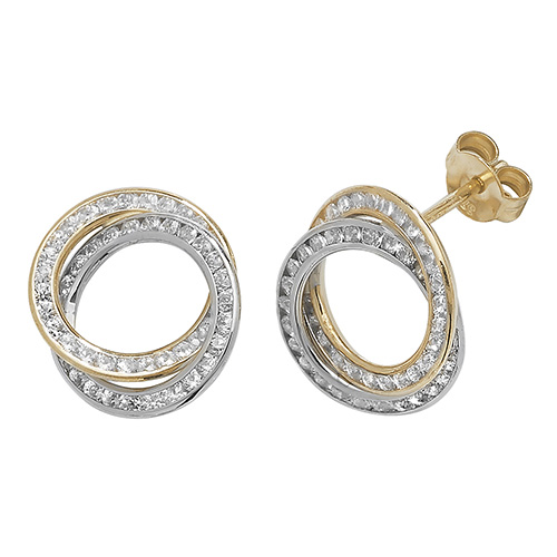 CZ Stud Earrings