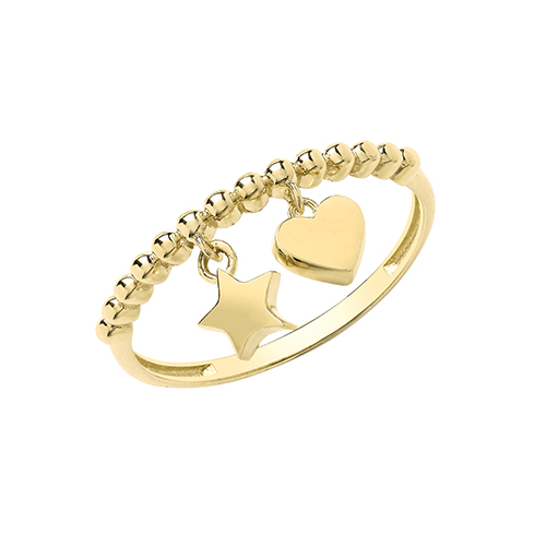Heart and Star Charms