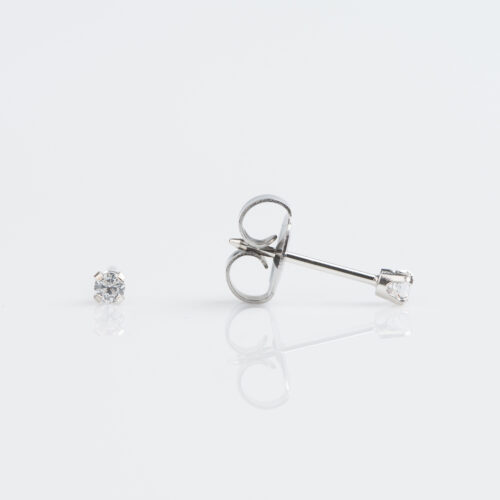 cz stud earrings