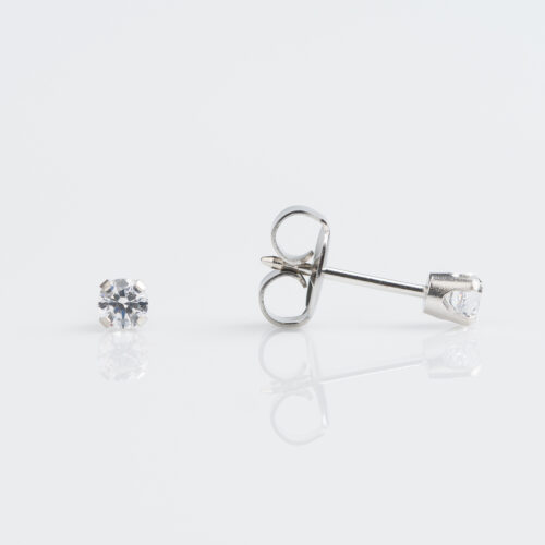 cz stud earrings