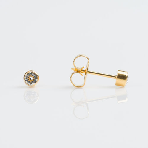 April Crystal Stud Earrings