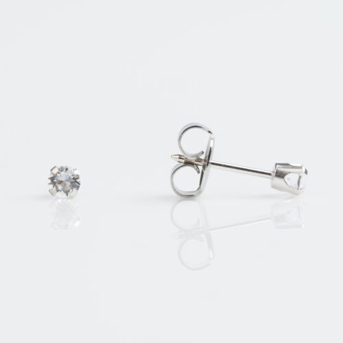 April Crystal Stud Earring