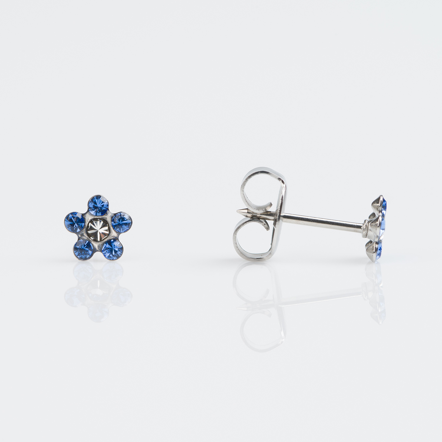 Daisy sapphire Crystal Stud Earring