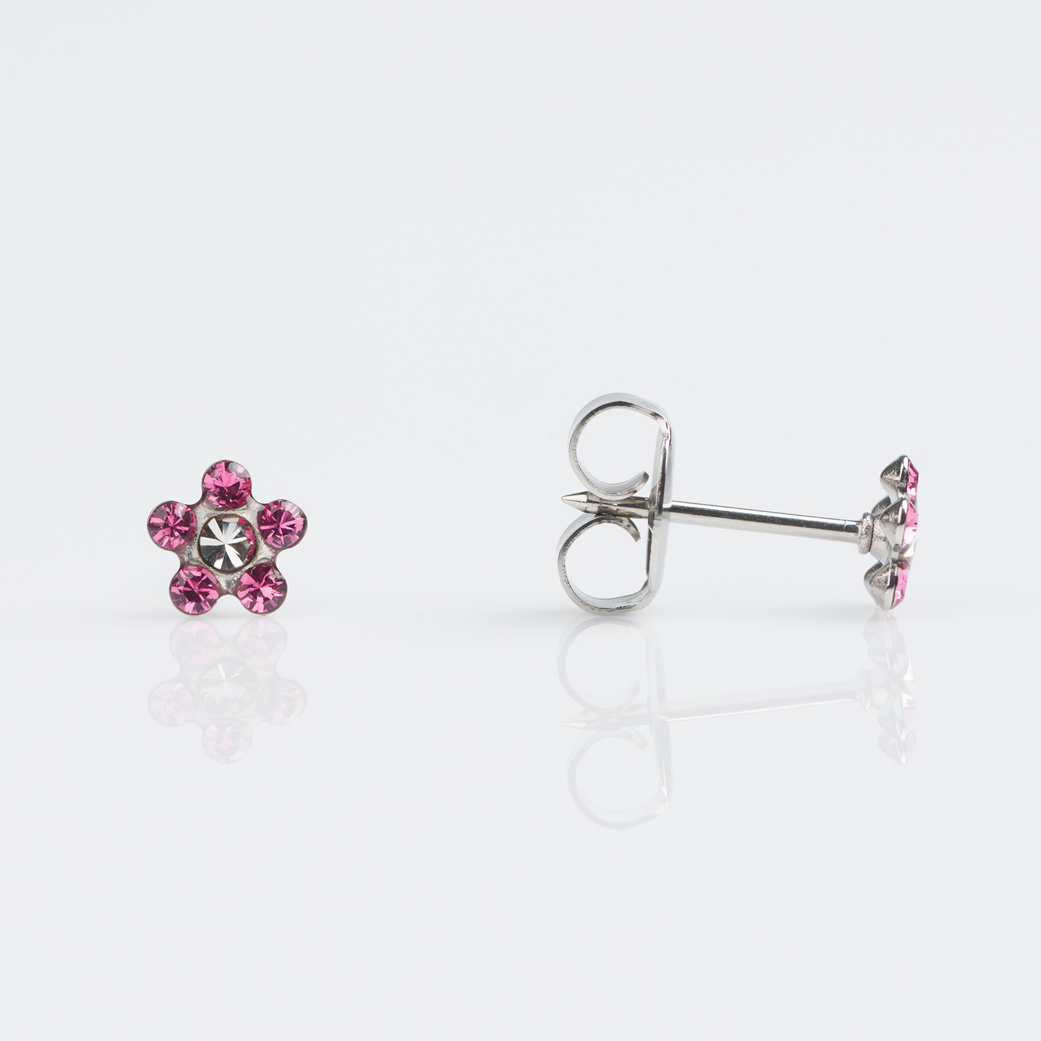 Daisy Rose Crystal Stud Earring