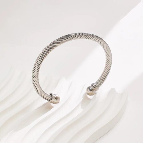 316L Stainless Steel Unisex Silver Colour Bracelet