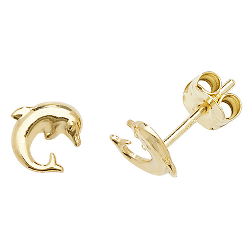 Dolphin Stud Earrings
