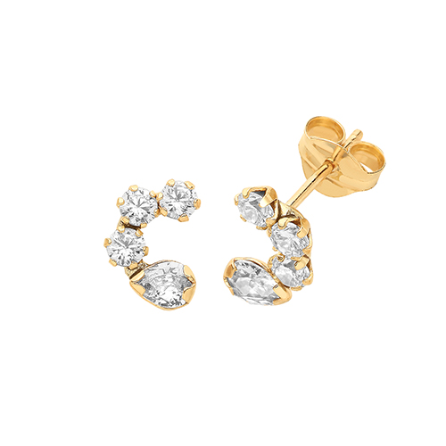 CZ Stud Earrings