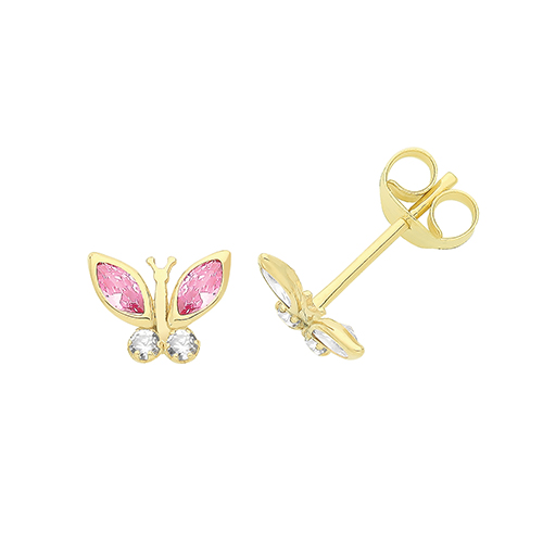 Butterfly Stud Earrings