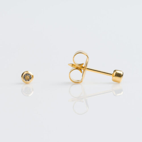April Crystal Stud Earring