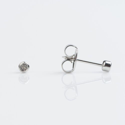 April Crystal Stud Earring